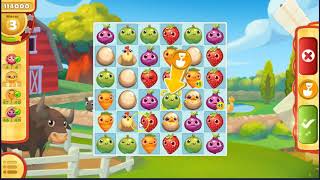 Farm Heroes Saga Chicken Coop Level 3 gameplay 5th