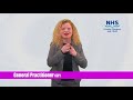 Nhsggc  bsl mental health az general practitioner gp