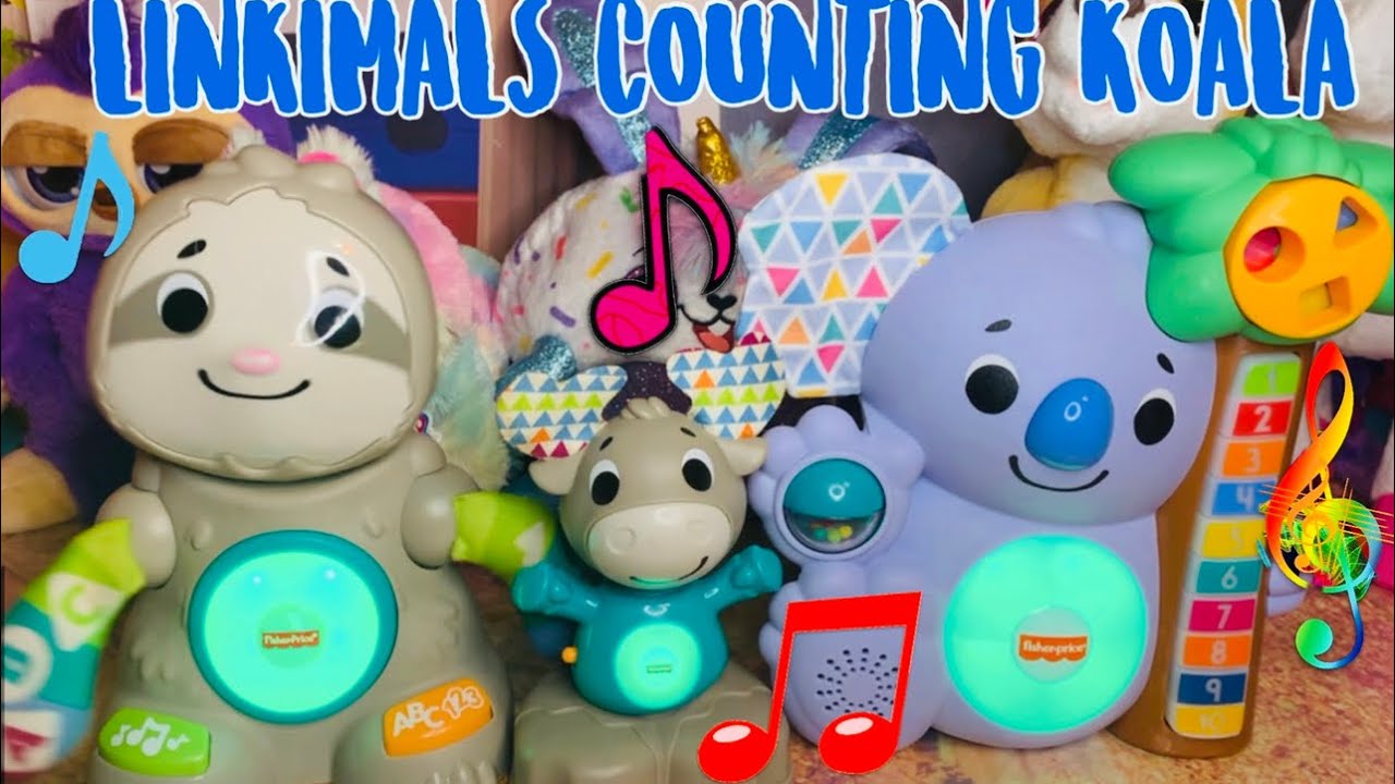 Fisher-Price Linkimals Counting Koala, Musical Learning Toy For