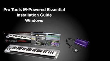 Pro Tools® M-Powered™ Essential - Windows Installation (Part 1 of 2)
