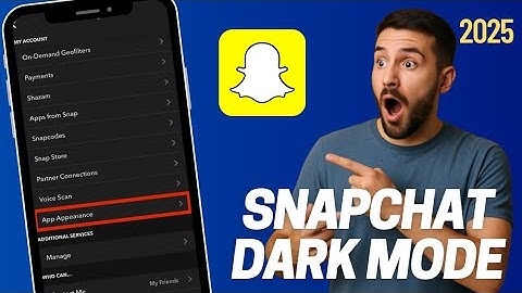 How to Enable Dark Mode on Snapchat (2025 Official Update) | Turn on Snapchat Dark Mode