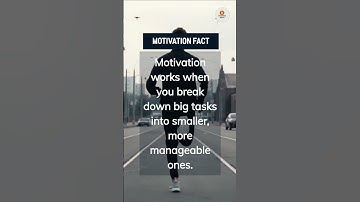 Motivation works when you break down big tasks into small tasks. #motivation #success #task