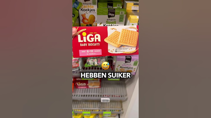 Babykoekjes Suiker?! 😱 #suiker #koekjes #eten