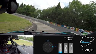 Onboard Lap  Porsche Taycan Sets a Record at the NürburgringNordschleife