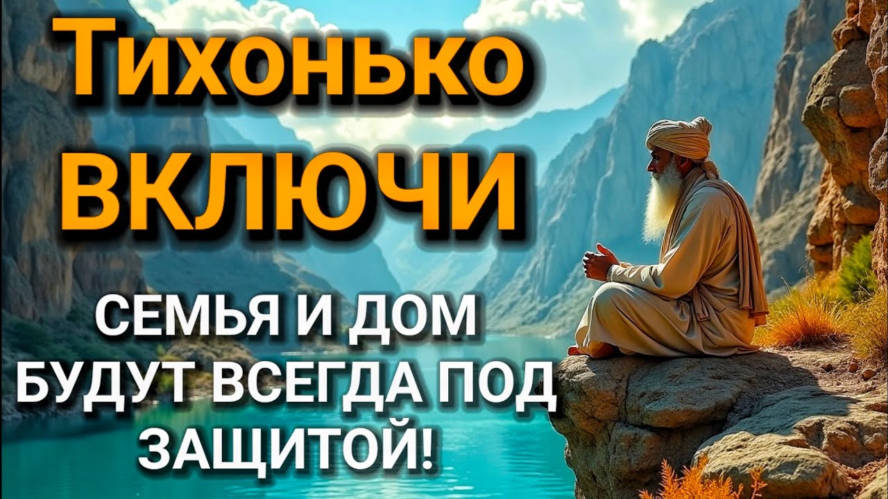 🔑💝 ВКЛЮЧИ И НЕ КОСНЁТСЯ БЕДА РОДНЫХ И ДОМА дуа Всевышнему Аллаху