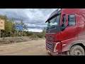 Якутские просторы.Перевал ТИТ .VOLVO FH 540