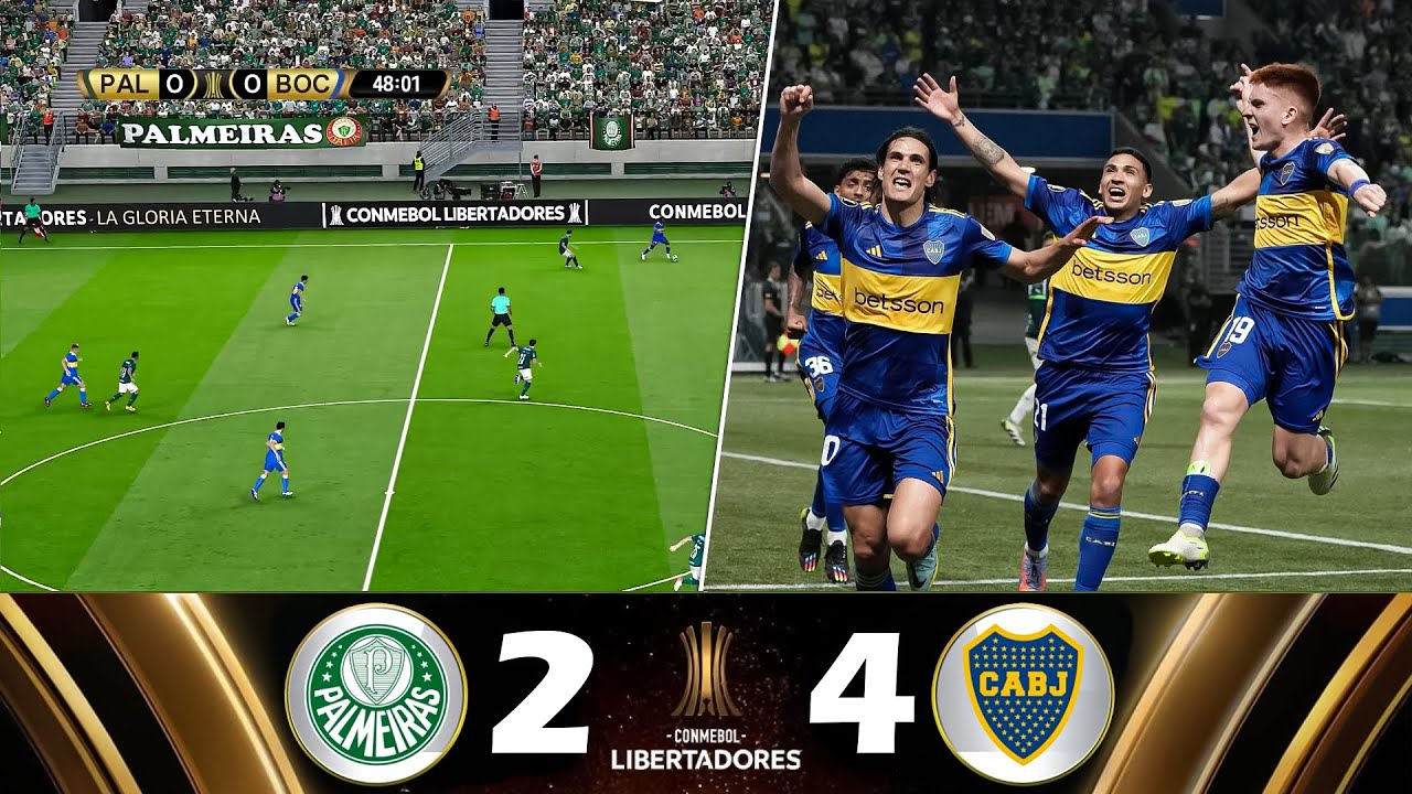 Palmeiras 1 x 1 Boca Juniors  Taça Conmebol Libertadores: melhores momentos