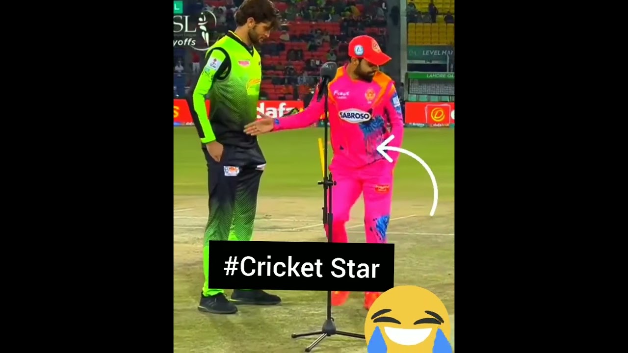 🤣🤣Shaheen Afridi and shadab Khan funny moments in Psl Match😂😂||