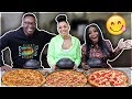 PIZZA & WINGS MUKBANG WITH BLOVESLIFE ❤️