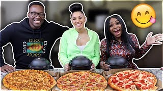 PIZZA & WINGS MUKBANG WITH BLOVESLIFE ❤