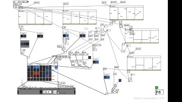 Pure Data: live beep boop music