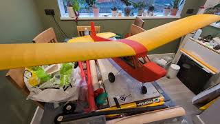 Covering for the Rudder Bug (with wing wiggle) complete.