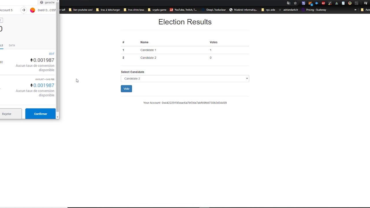 d'app voting en solidity 0.6.4 - YouTube