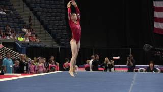 Megan Freed - Floor Exercise - 2016 Secret U.S. Classic - Junior