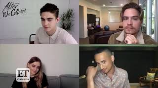 After We Collided Interview || Hero Fiennes Tiffin, Josephine Langford and Dylan Sprouse