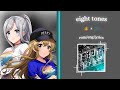 Eight Tones (short) Peaky P-Key x Photon Maiden (ピーキーピーキー x フォトンメイデン) - [ROM/ENG] lyrics