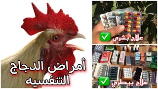 علاج أمراض الدجاج التنفسيه