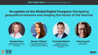Devex@UNGA79 (Day 2) 9 - An update on the Global Digital Compact