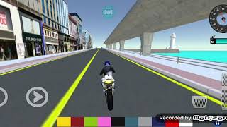 Zig zag driving in 3d driving
