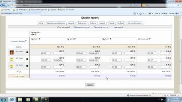 Moodle Training: Manually Entering Grade Items