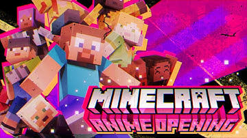 Minecraft Anime Opening! ✨ -【Animation!】