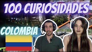 REACCIONANDO A: 100 CURIOSIDADES DE COLOMBIA 🇨🇴 *COLOMBIA NUNCA DECEPCIONA* 😱
