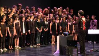 "ma vie en l'air" - Jeanne Cherhal / chorale du Collège REVERDY (Sablé sur Sarthe - Marc Leroy) chords