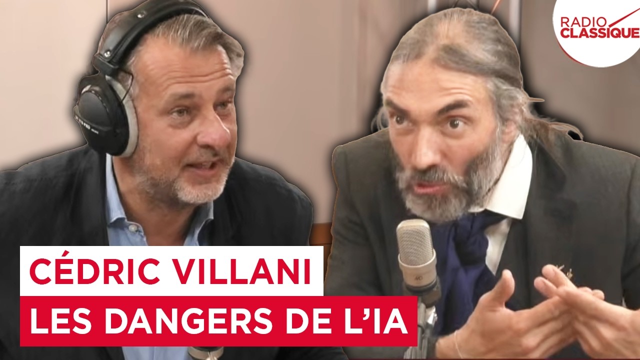Cédric Villani alerte sur les dangers de l’IA : "La jeune génération est encore plus inquiète…"
