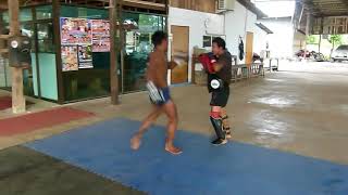 Buakaw Pad Work for Muay Thai