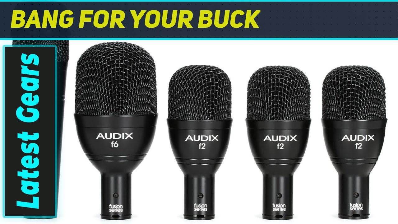 Серия Audix FP5 Fusion: лучший комплект микрофонов для барабанов, обеспечивающий профессиональный...