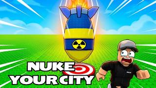 I NUKED MY CITY… and Everything Went NUTS 💥☢️ (Roblox) screenshot 3