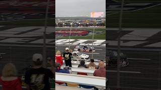 Corey Day Drives the No. 7 from the Pole During Pace Laps NASCAR Craftsman Truck Series at Charlotte