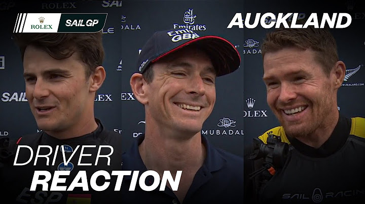 Drivers React Auckland // 2025 ITM New Zealand Sail Grand Prix | SailGP