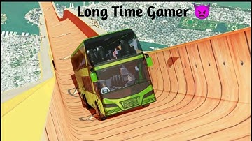 Impossible Bus Stunt Racing 2024 _ Mega Ramp Simulator 3D || Android Gameplay