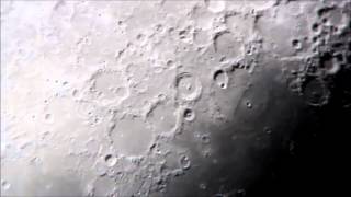 Alcor Equatorial Platform Tracking Test The Moon