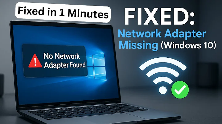 How To Fix WiFi Not Showing in Windows 10 ( 2025 ) - Step by Step