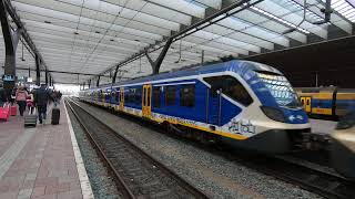 NS SNG 2722 (graffiti) + 2713 | Rotterdam CS - 4K