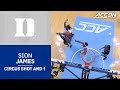 Duke Freshman Sion James' Circus Shot Goes Down