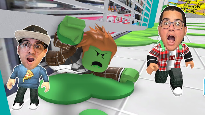 TENTAMOS ESCAPAR DO SHOPPING ZUMBI!!! (ROBLOX - ESCAPE THE MALL OBBY!)