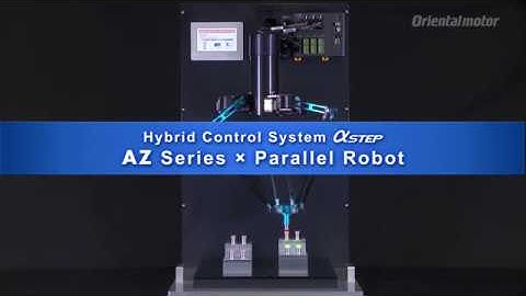 Parallel Robot with Closed Loop Stepper Motor AZ Series