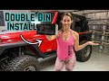 Installing A DOUBLE DIN Stereo into A Jeep Wrangler TJ/LJ