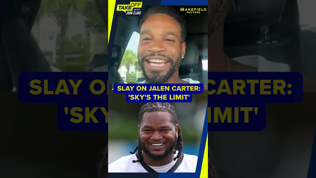 Darius Slay says the sky is the limit for Jalen Carter with the Eagles
