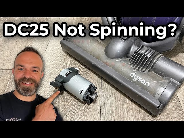Dyson DC25 Brush Not Spinning? How to Diagnose & Replace the