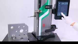 2D HEIGHT GAUGE DHG V710 Operation1 INSIZE / GABCORS INSTRUMENTS