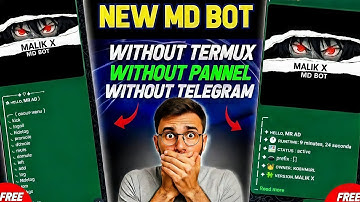 "FREE Deploy New WhatsApp MD Bot in 2025 | Full Setup Guide for WhatsApp Bot Without Pannel / Termux
