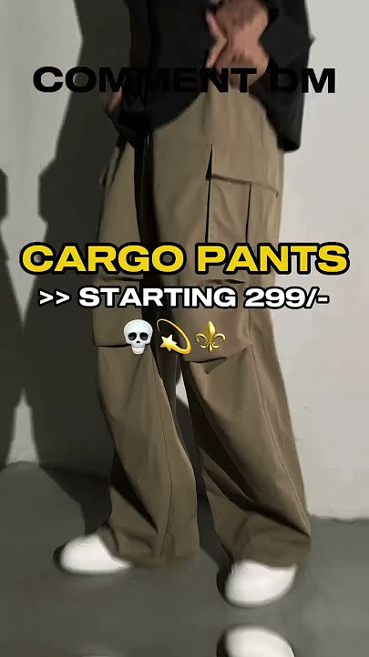 Comment ( DM ) 🛍 #cargo #cargopants #cargojeans #summerpants #baggycargo #baggyjeans #baggypan