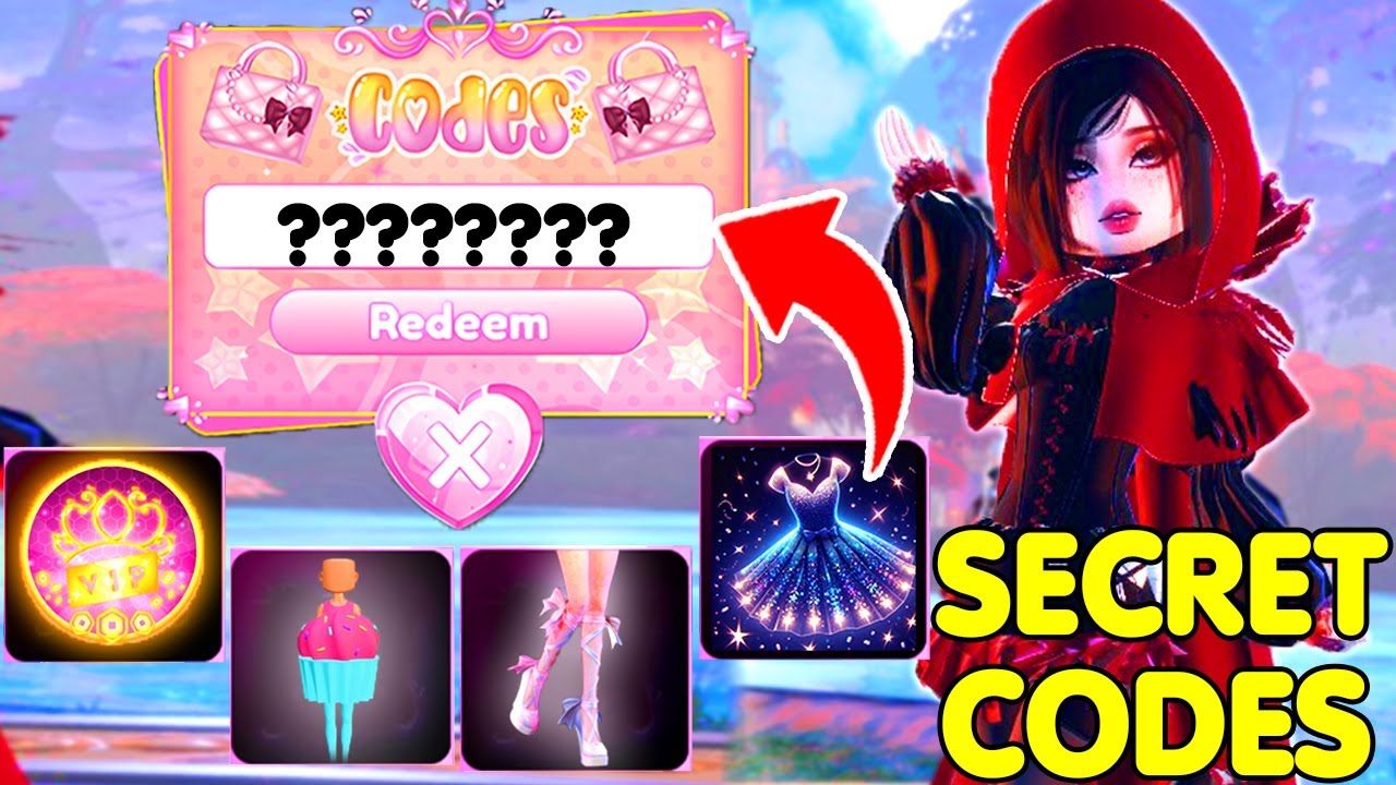 HOW TO GET ALL NEW *SECRET* CODES AND *FREE VIP* IN DRESS TO IMPRESS ...