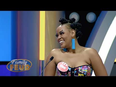 Woman love it, and it Starts with a D - Let's GO LAST EPISODE!! | Family Feud South Africa