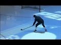 Marc-Andre Fleury shows off his stick skills