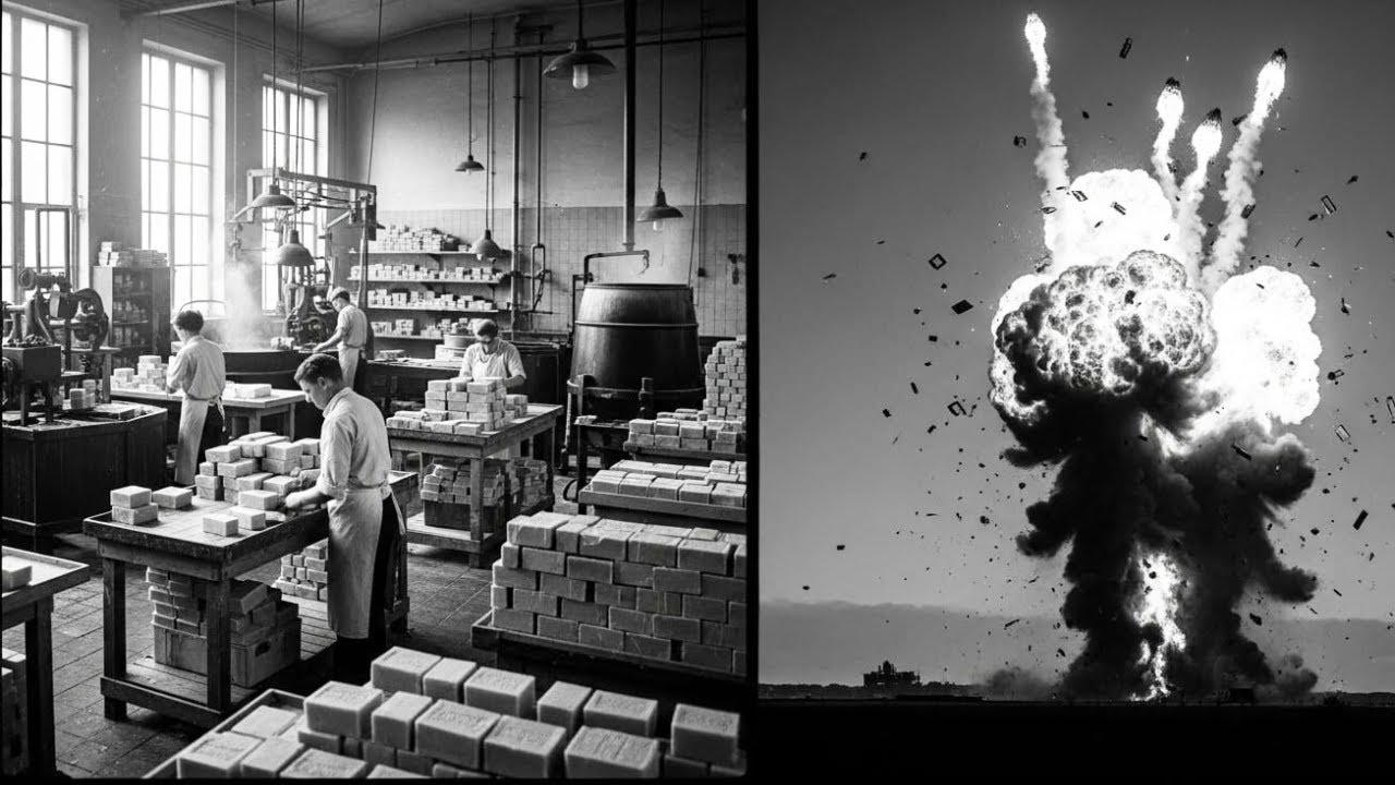 Britain Had No Explosives in 1940 — So Chemists Weaponized Soap Factory Glycerin Into Nitroglycerin
